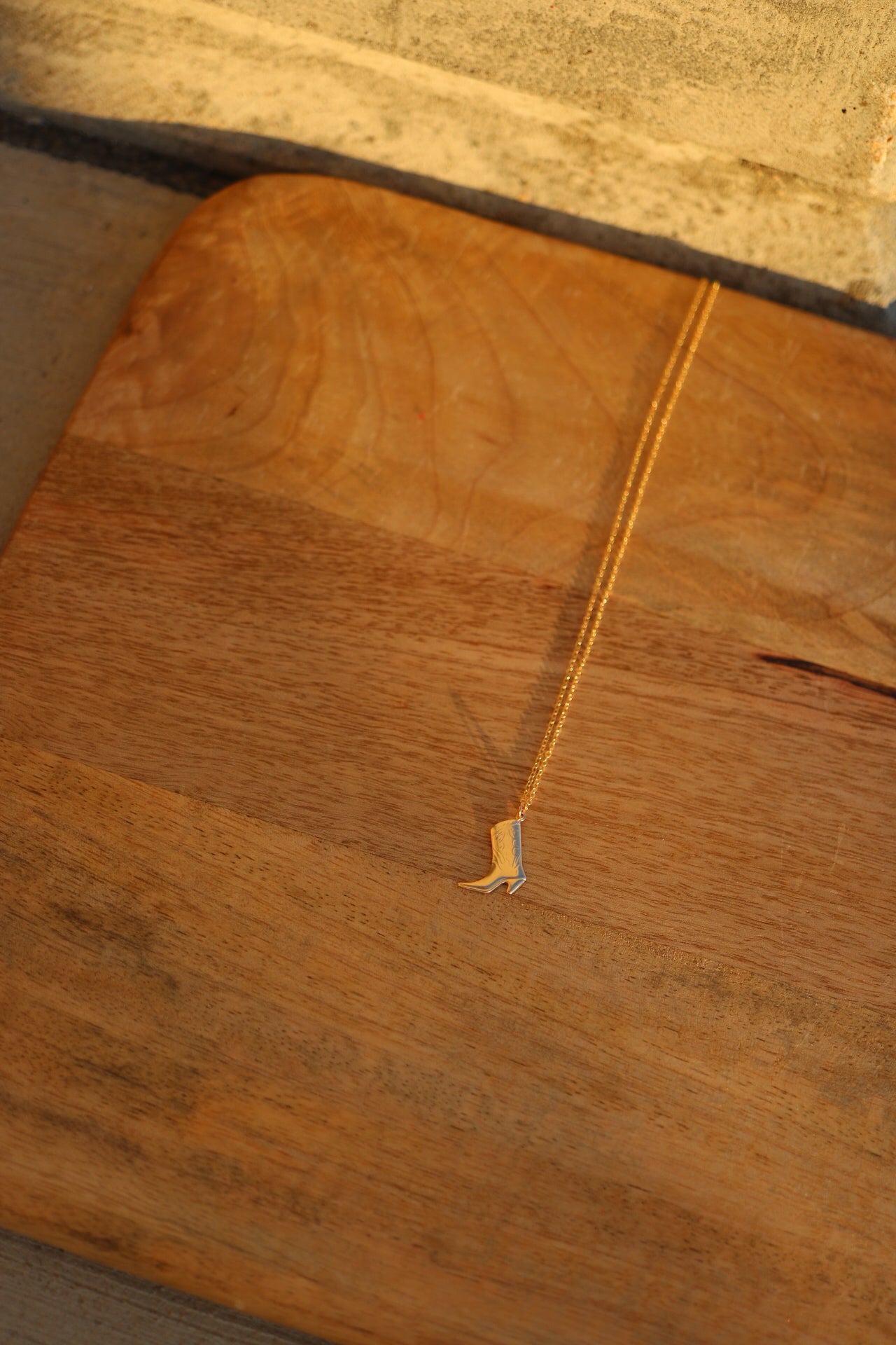 Cowboy Boot Necklace
