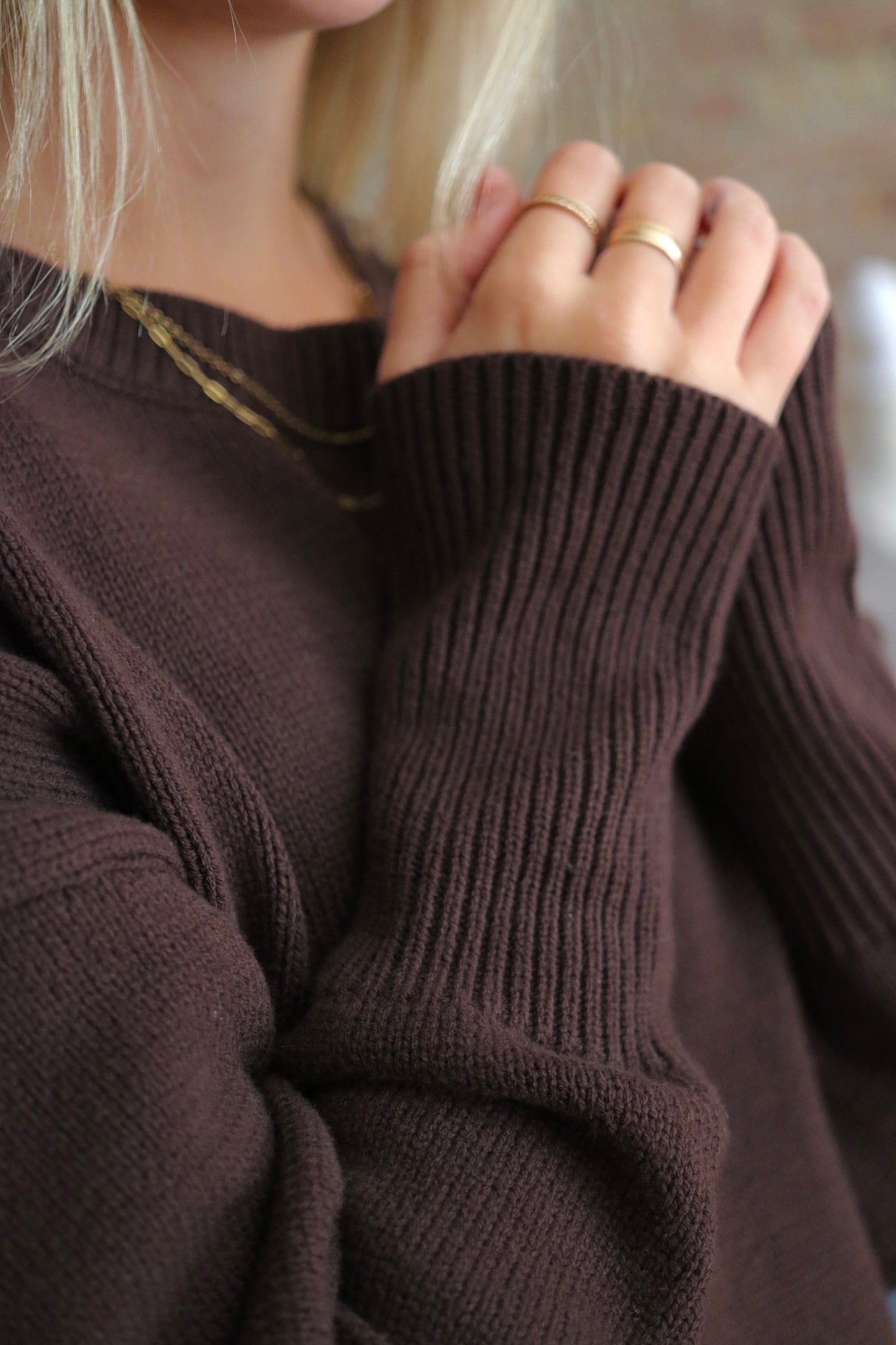 Toasted Sweater: Brown