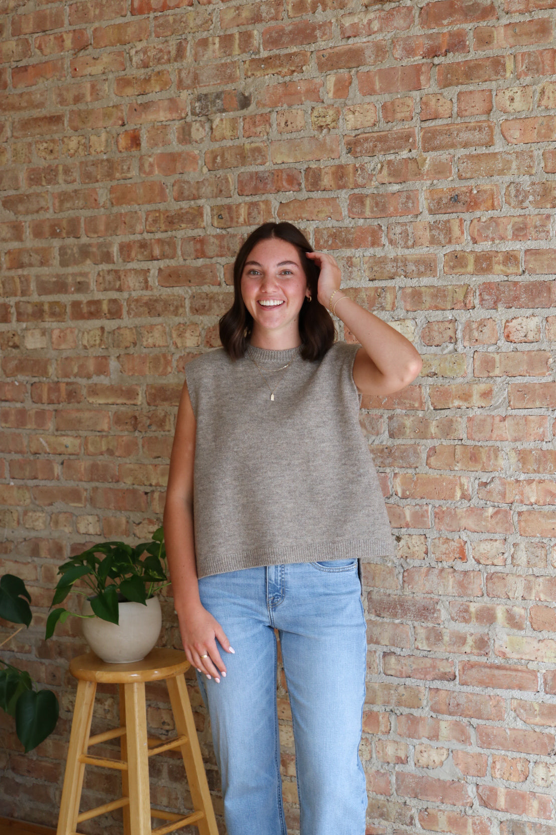 August Sweater Tank