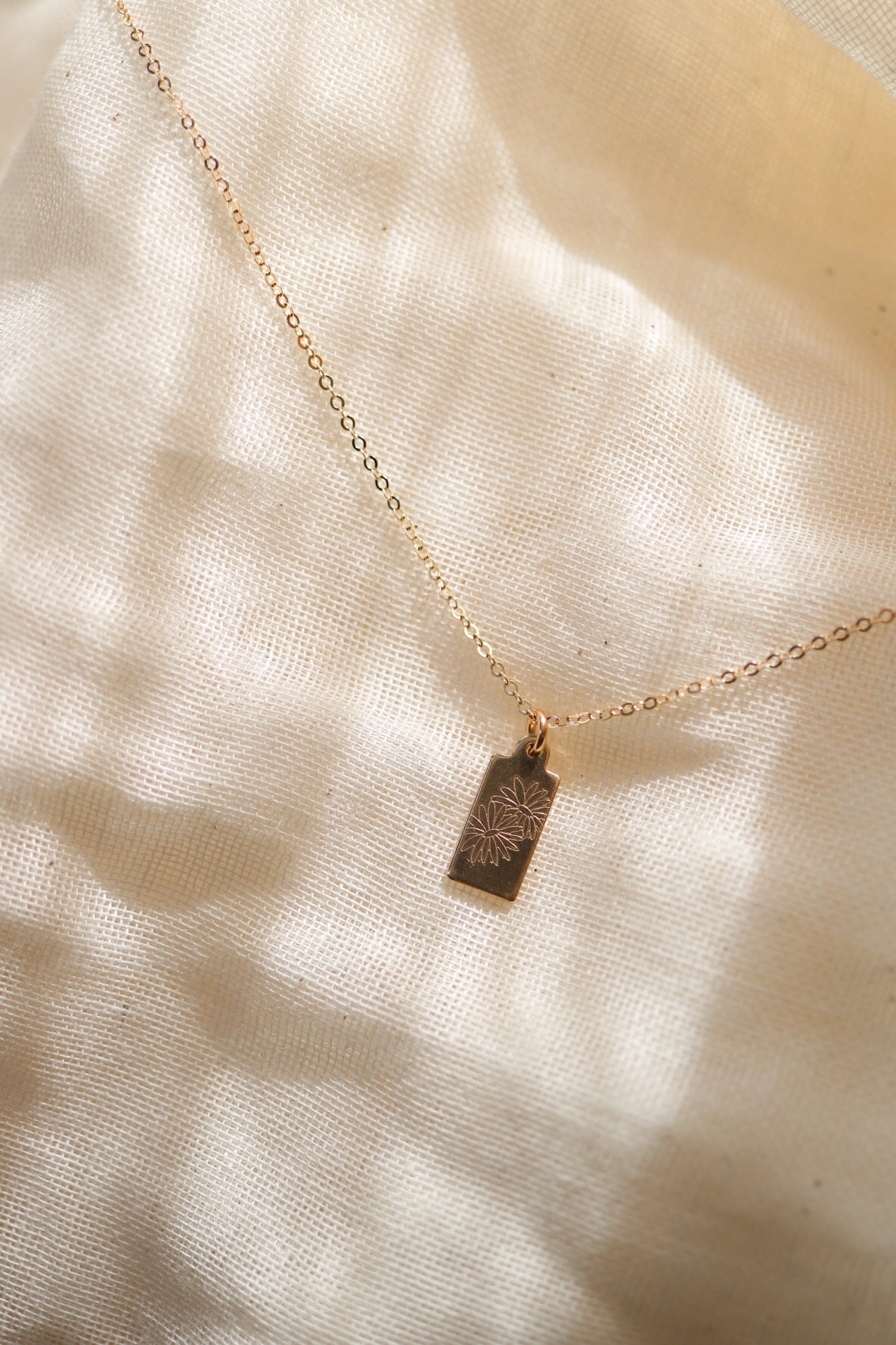 Birth Flower Necklace