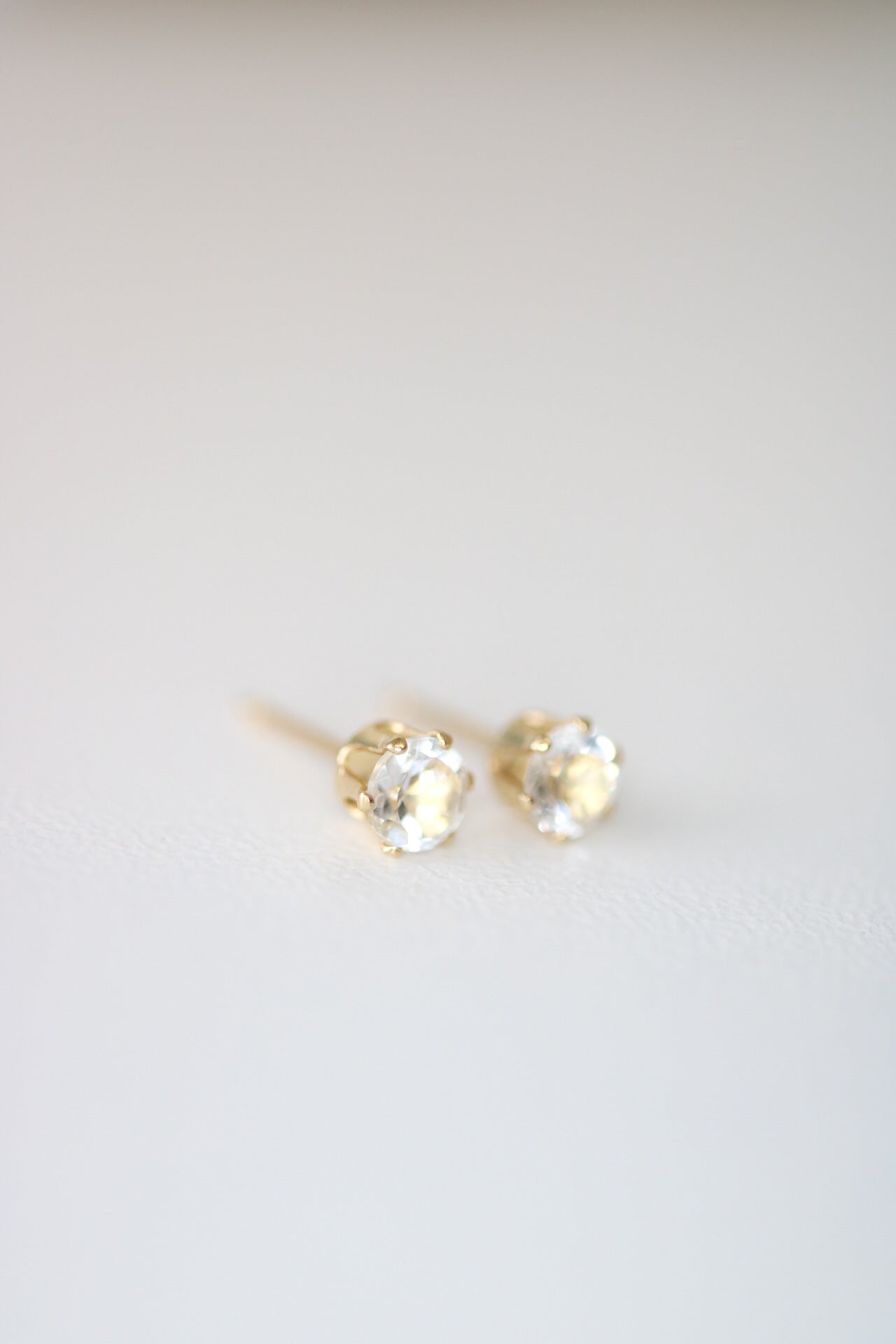 Topaz Stud Earrings