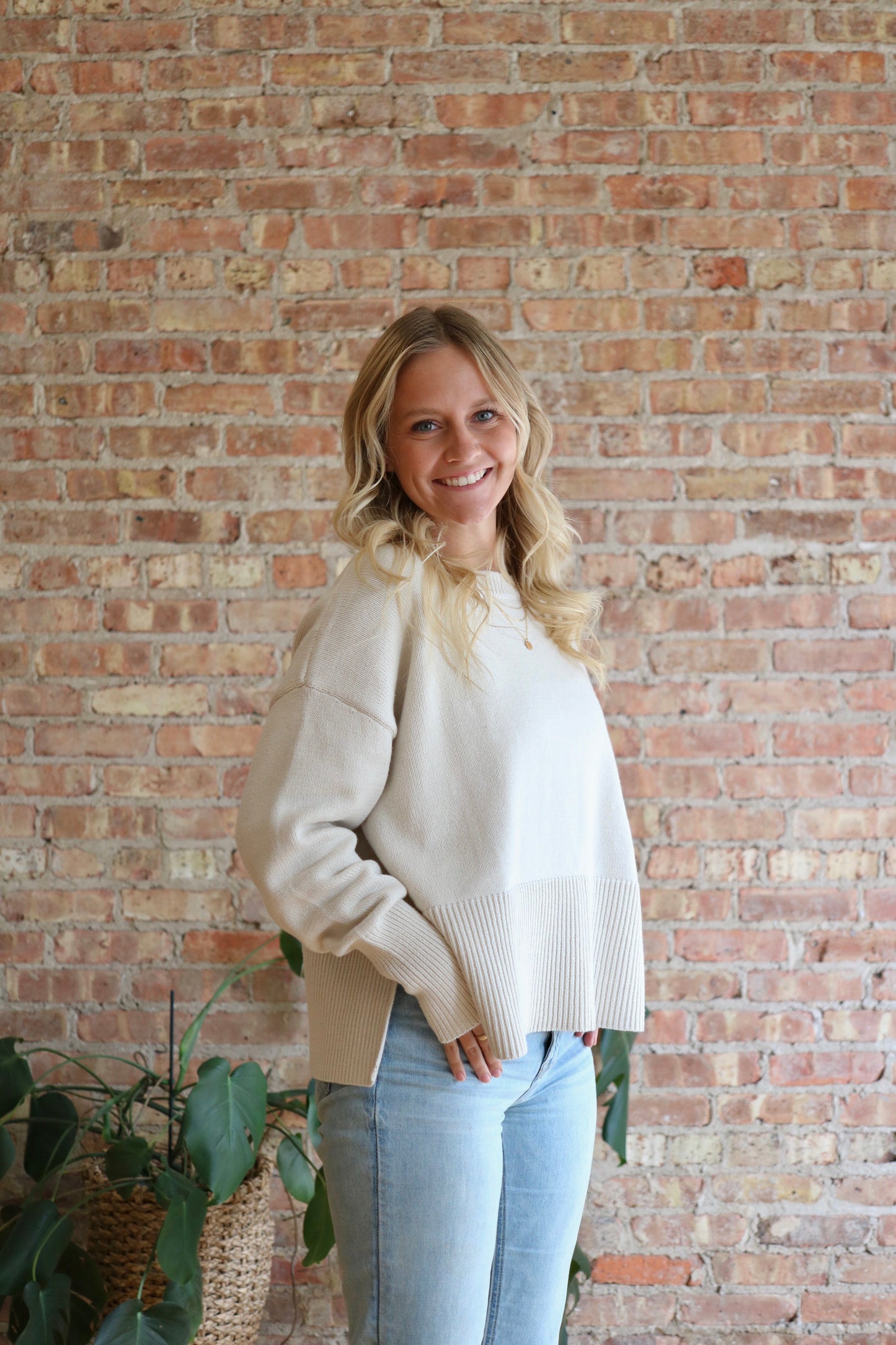 Toasted Sweater: Ivory