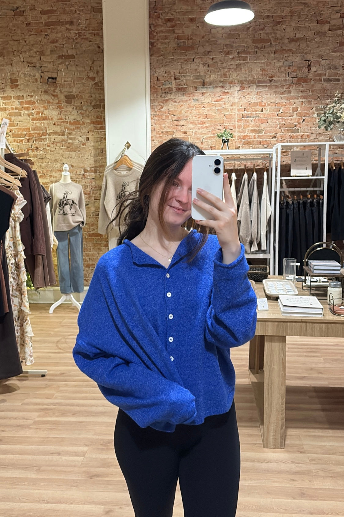 Piper Cardigan: Royal Blue