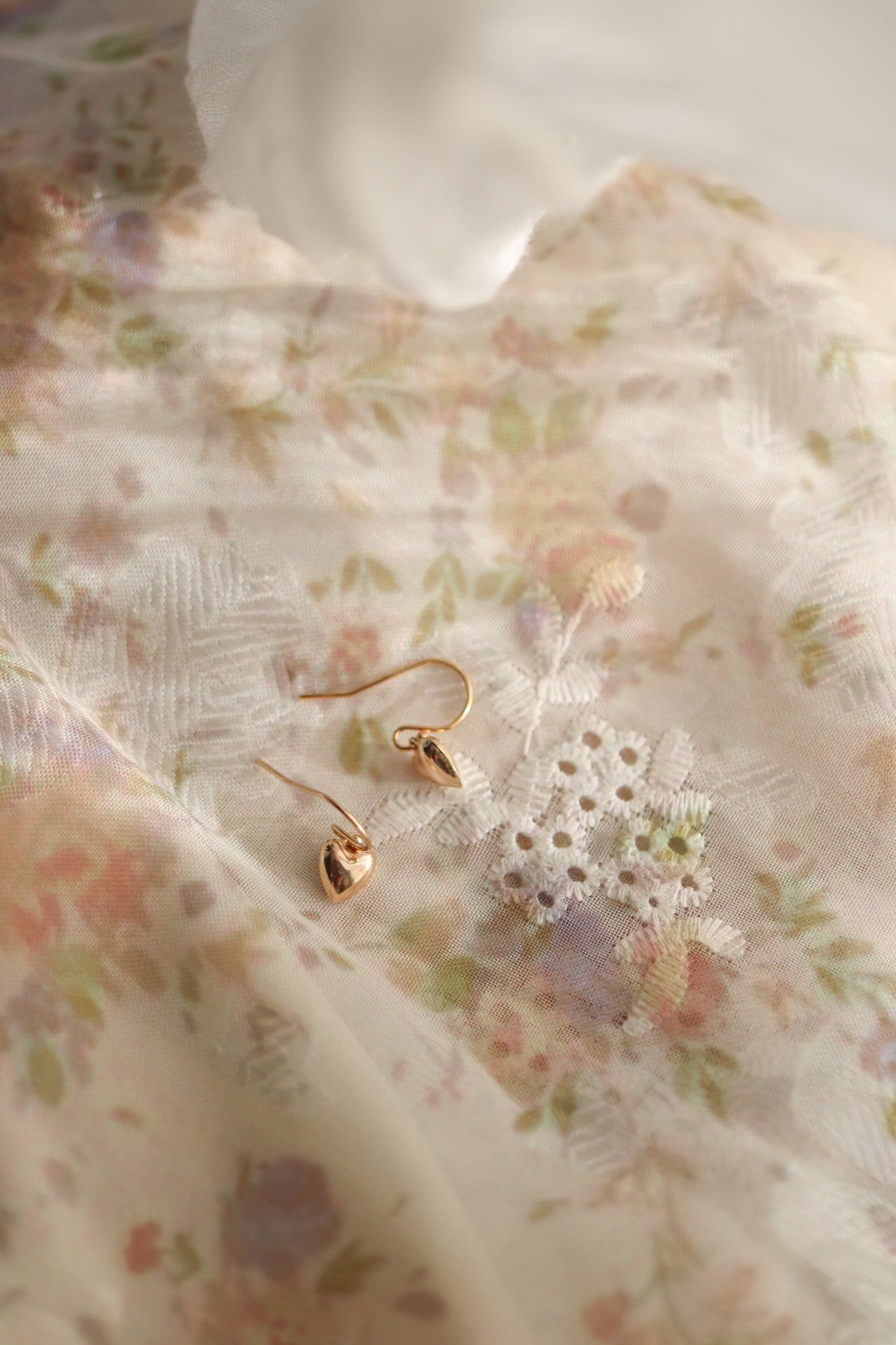 Heart Charm Earrings