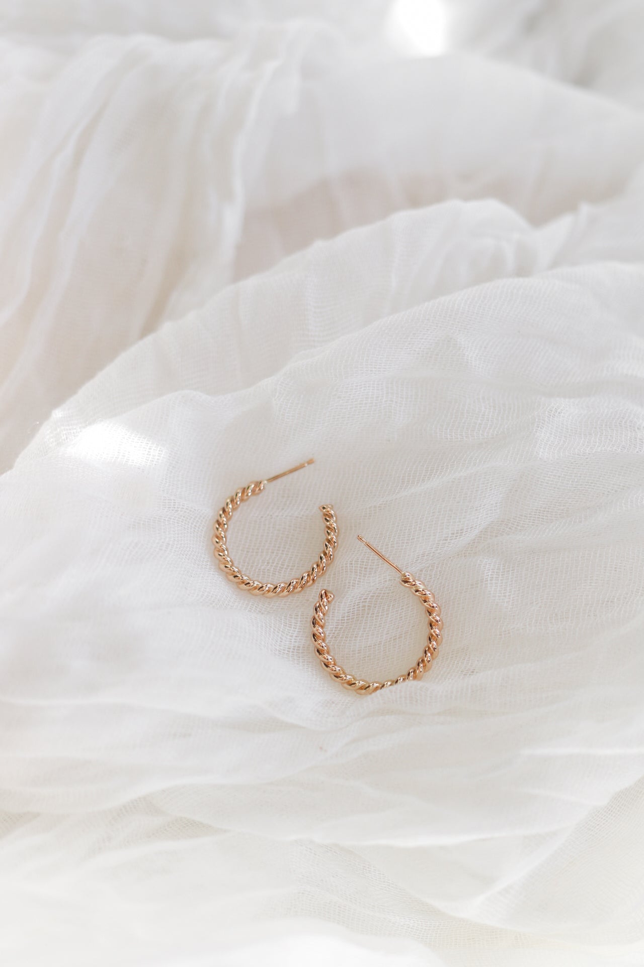 Thick Twisted Hoops