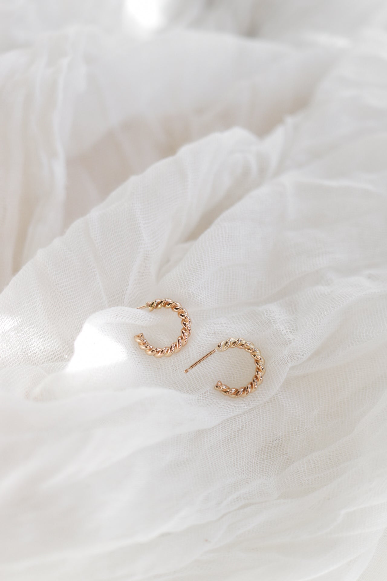 Thick Twisted Hoops