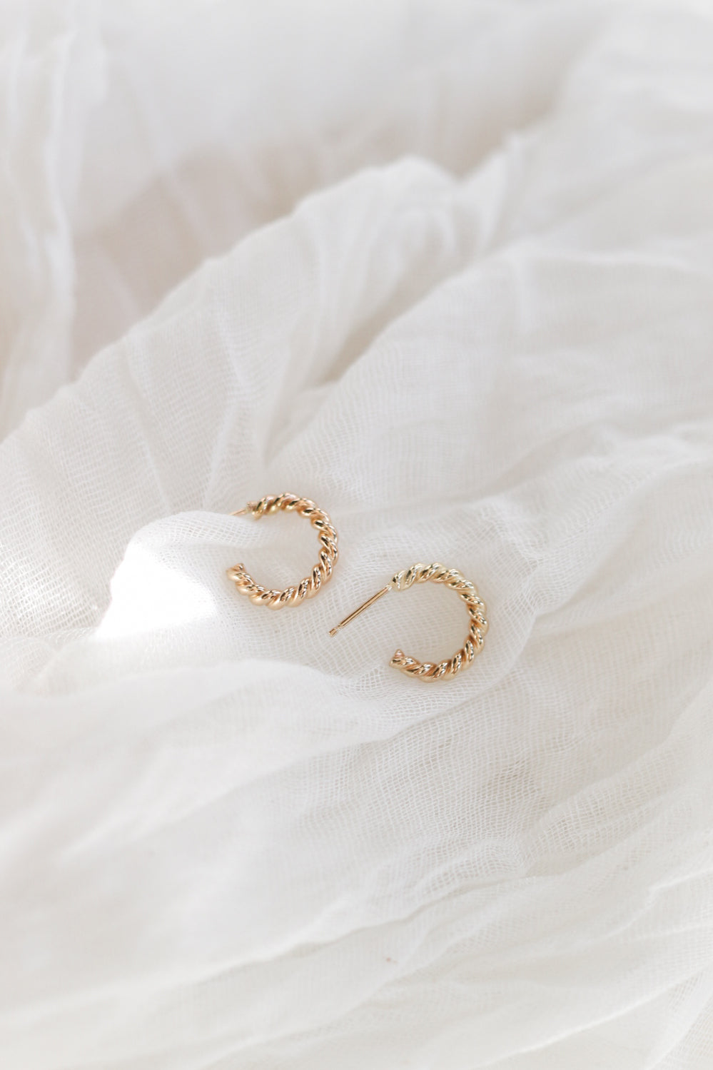 Thick Twisted Hoops