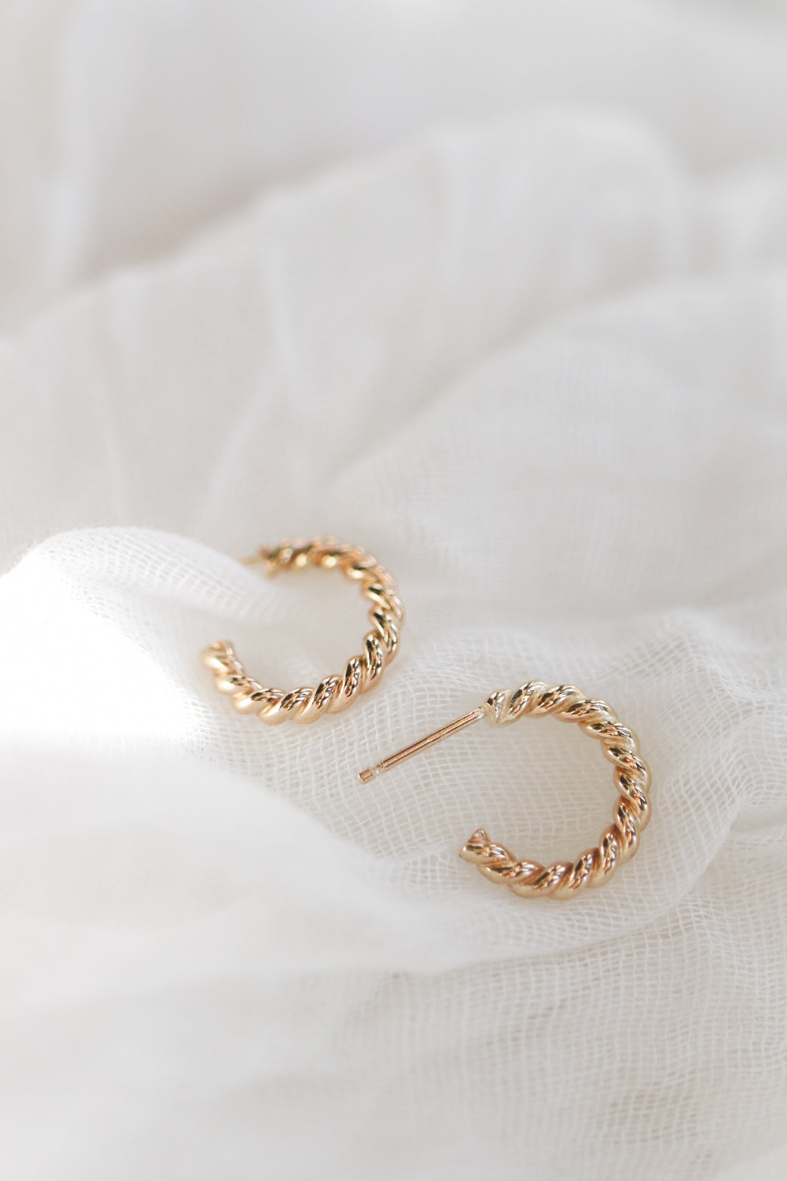 Thick Twisted Hoops