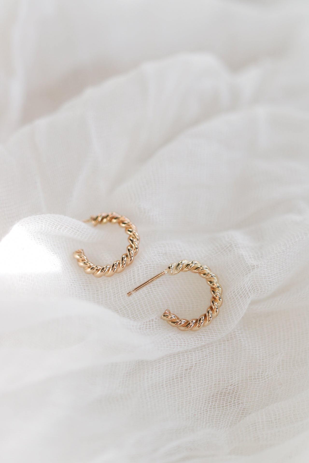 Thick Twisted Hoops