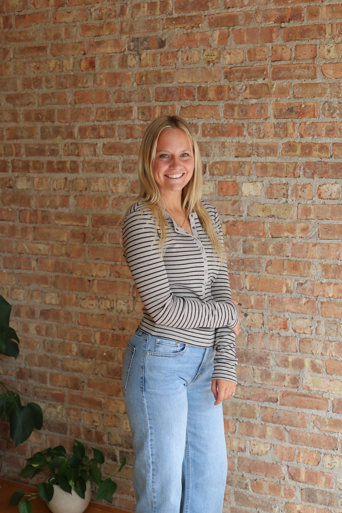 Stella Stripe Henley