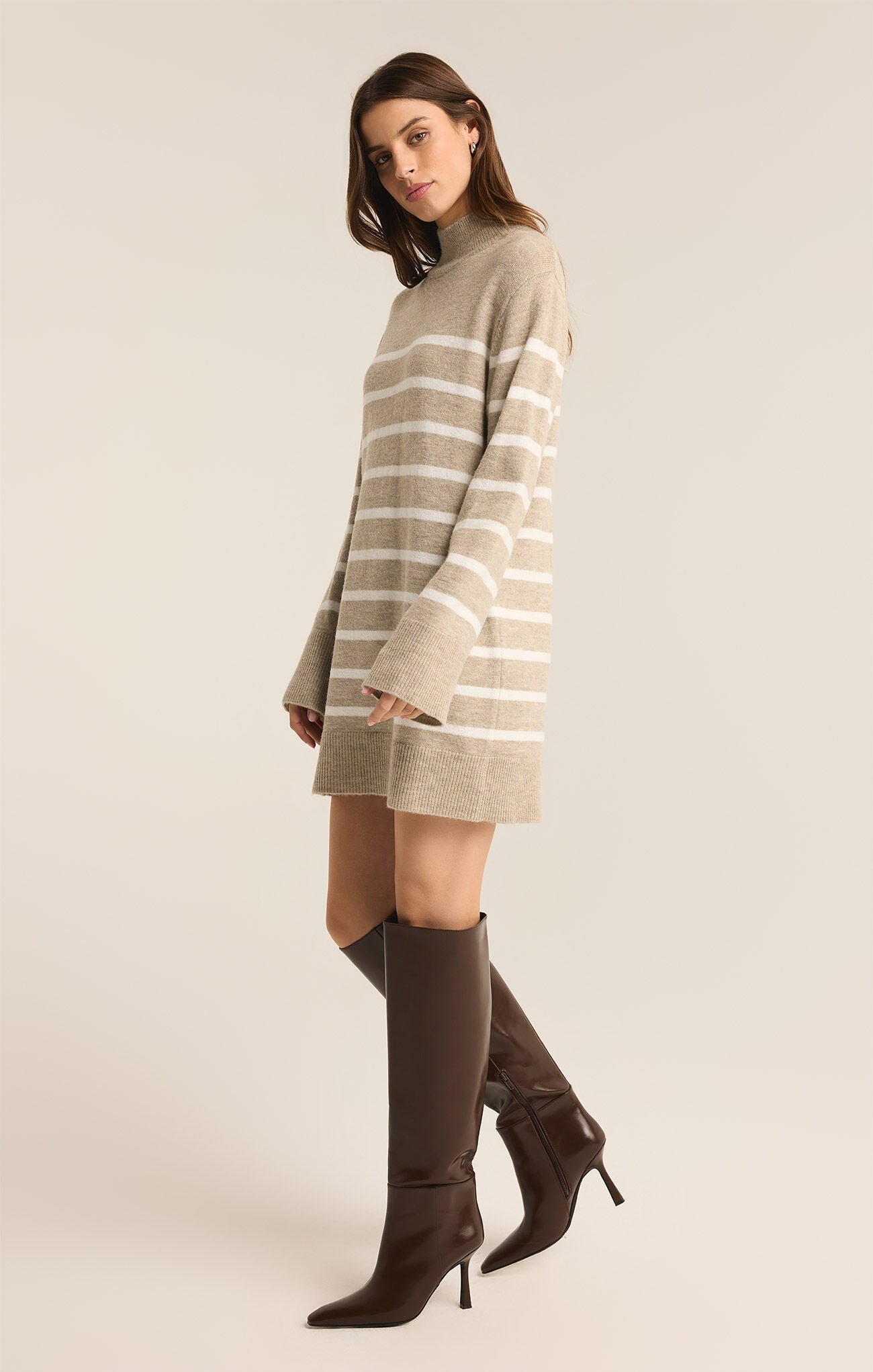 Stripe Sweater Dress