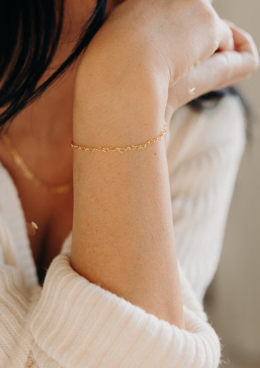 Tiny Heart Bracelet