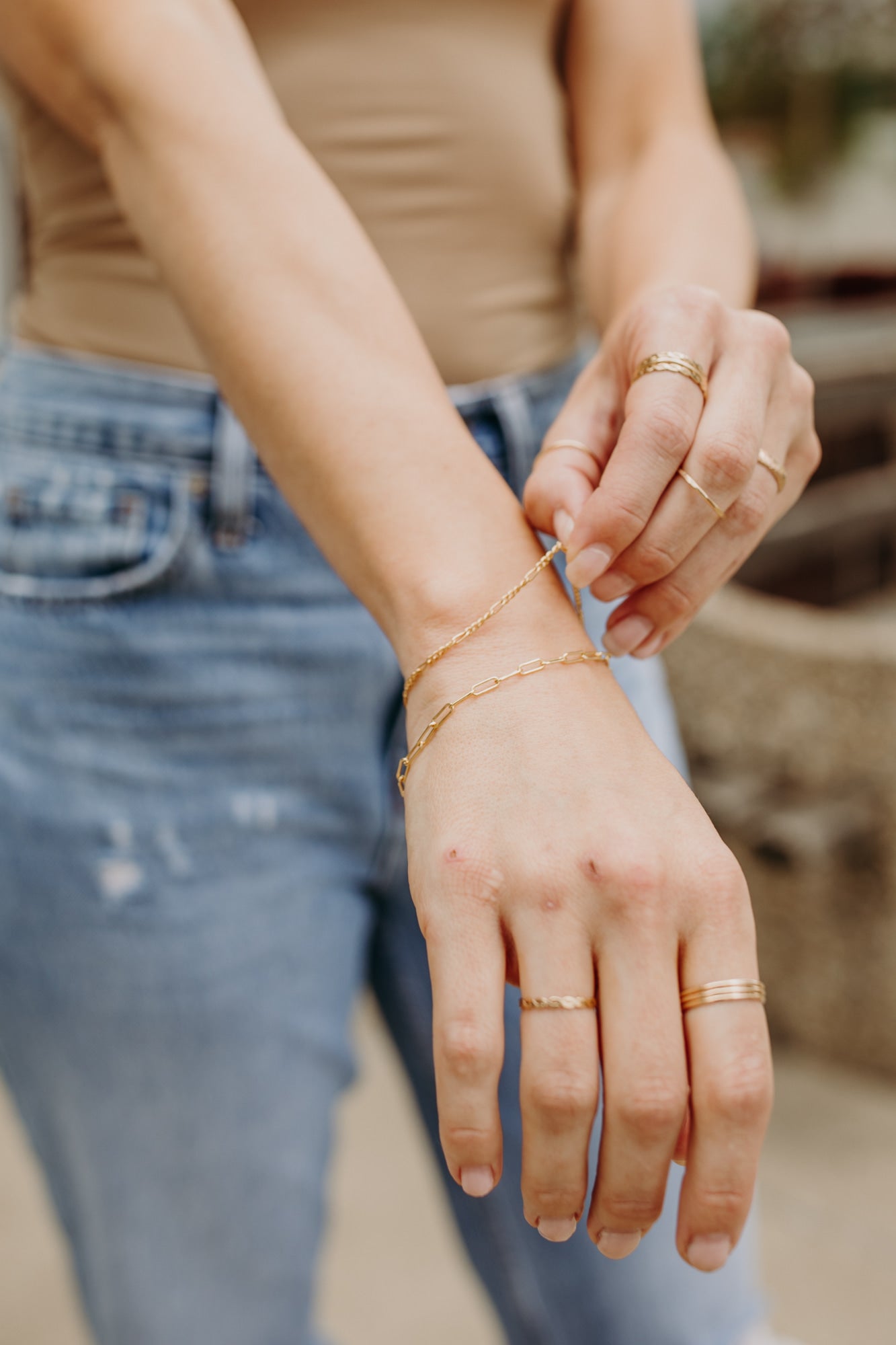 Gold Filled Permanent Jewelry Appointment (book one slot per group!)