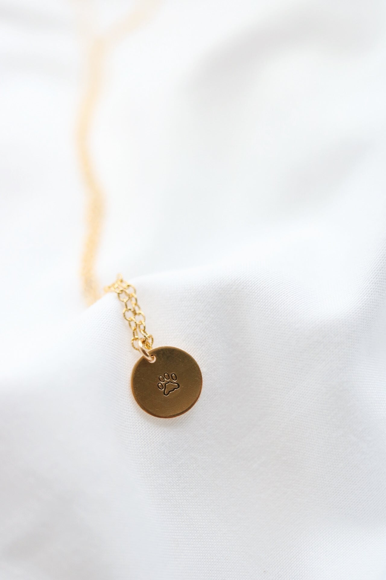 Paw Print Necklace
