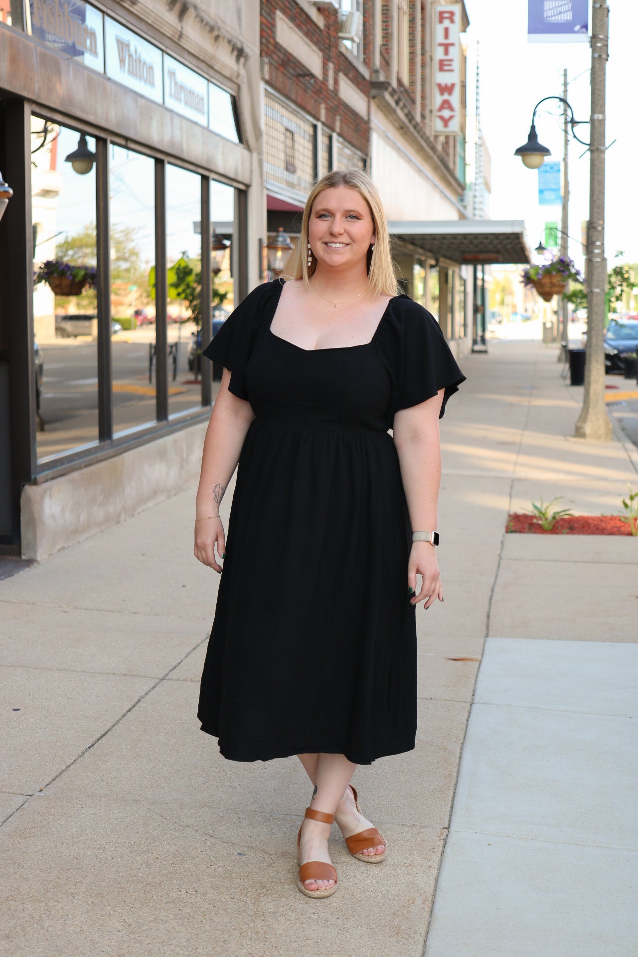 Isabella Dress - Black