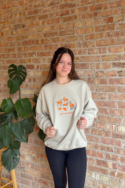 Pup-kin Patch Sweatshirt