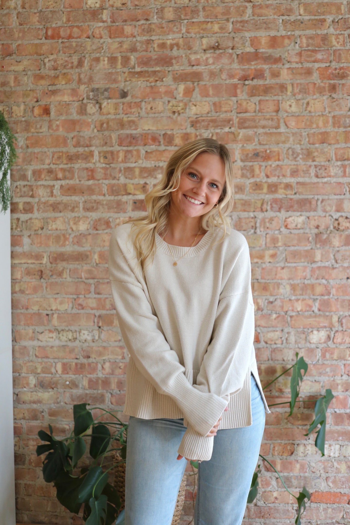 Toasted Sweater: Ivory