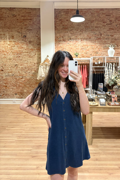 Solace Denim Mini Dress