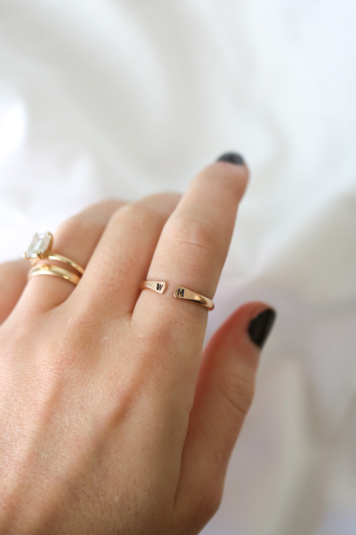 Initial Cuff Ring