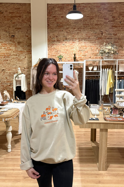 Pup-kin Patch Sweatshirt