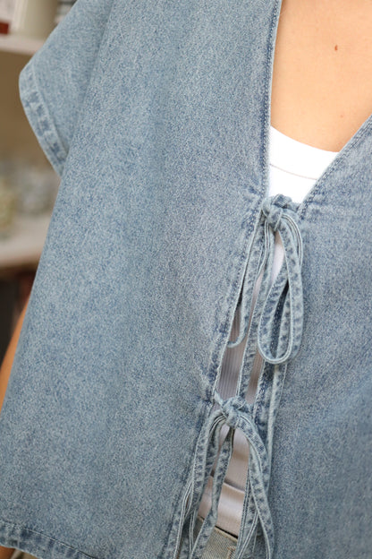 Market Denim Top