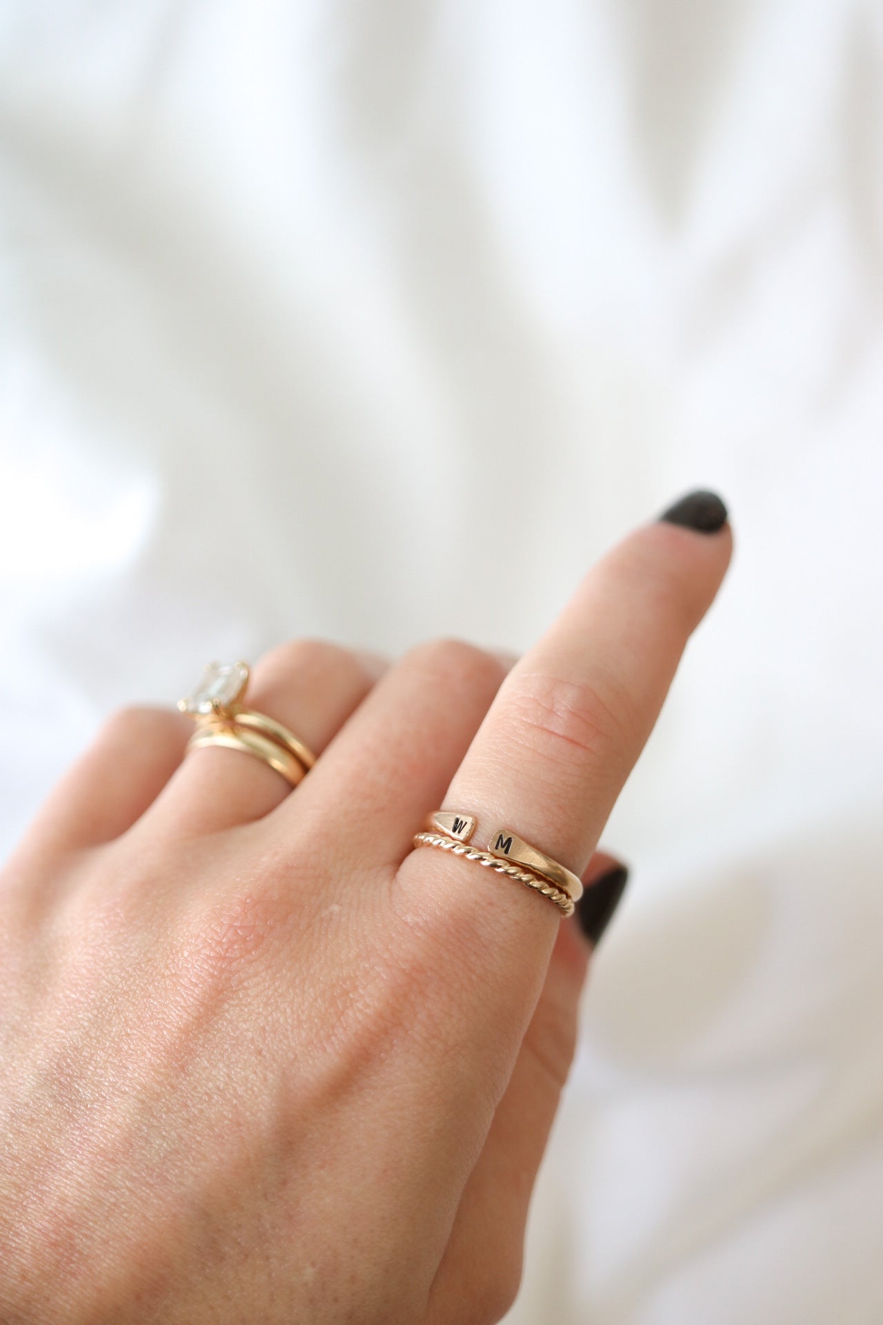 Initial Cuff Ring