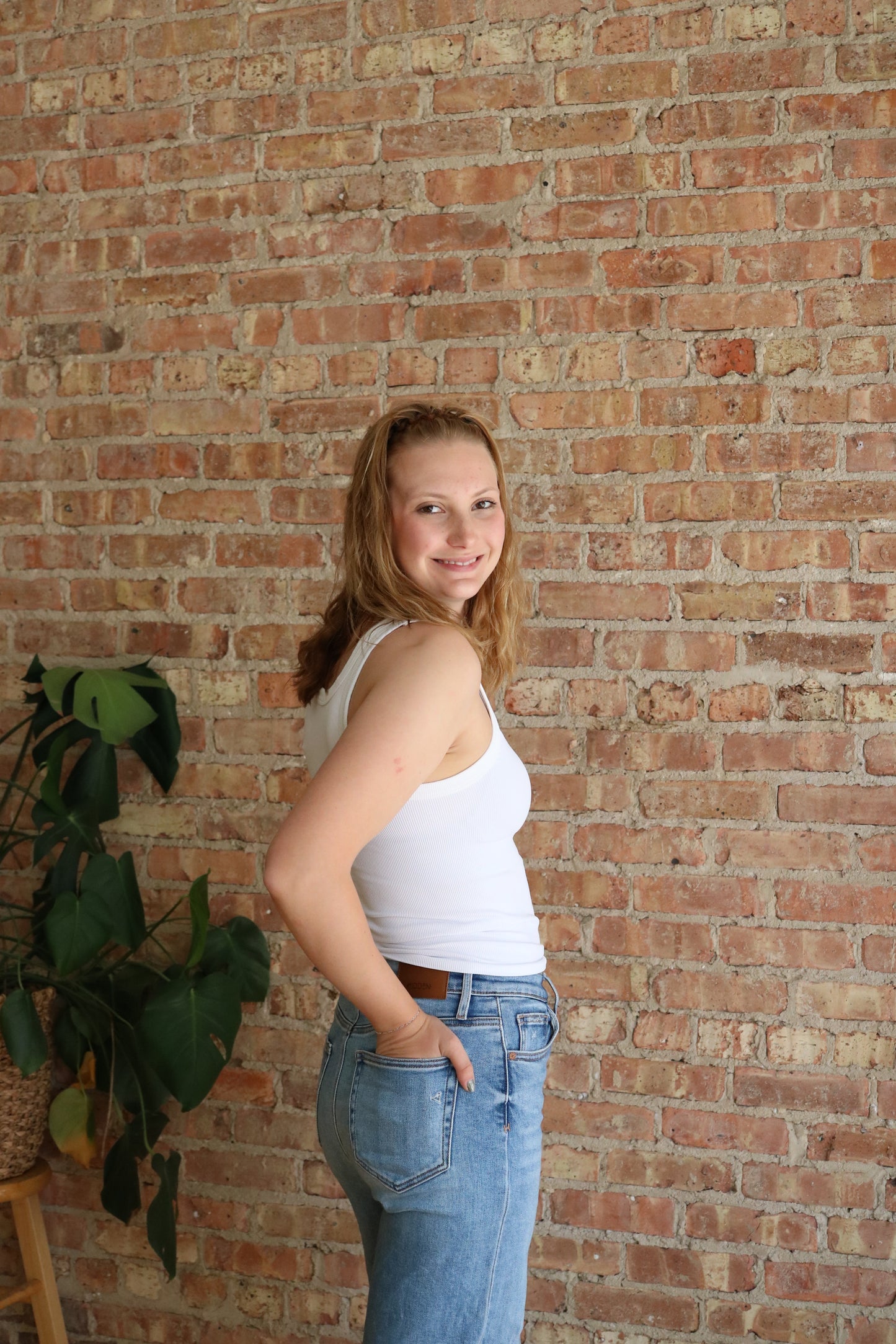 Reversible Tank: White