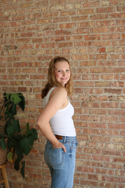 Reversible Tank: White