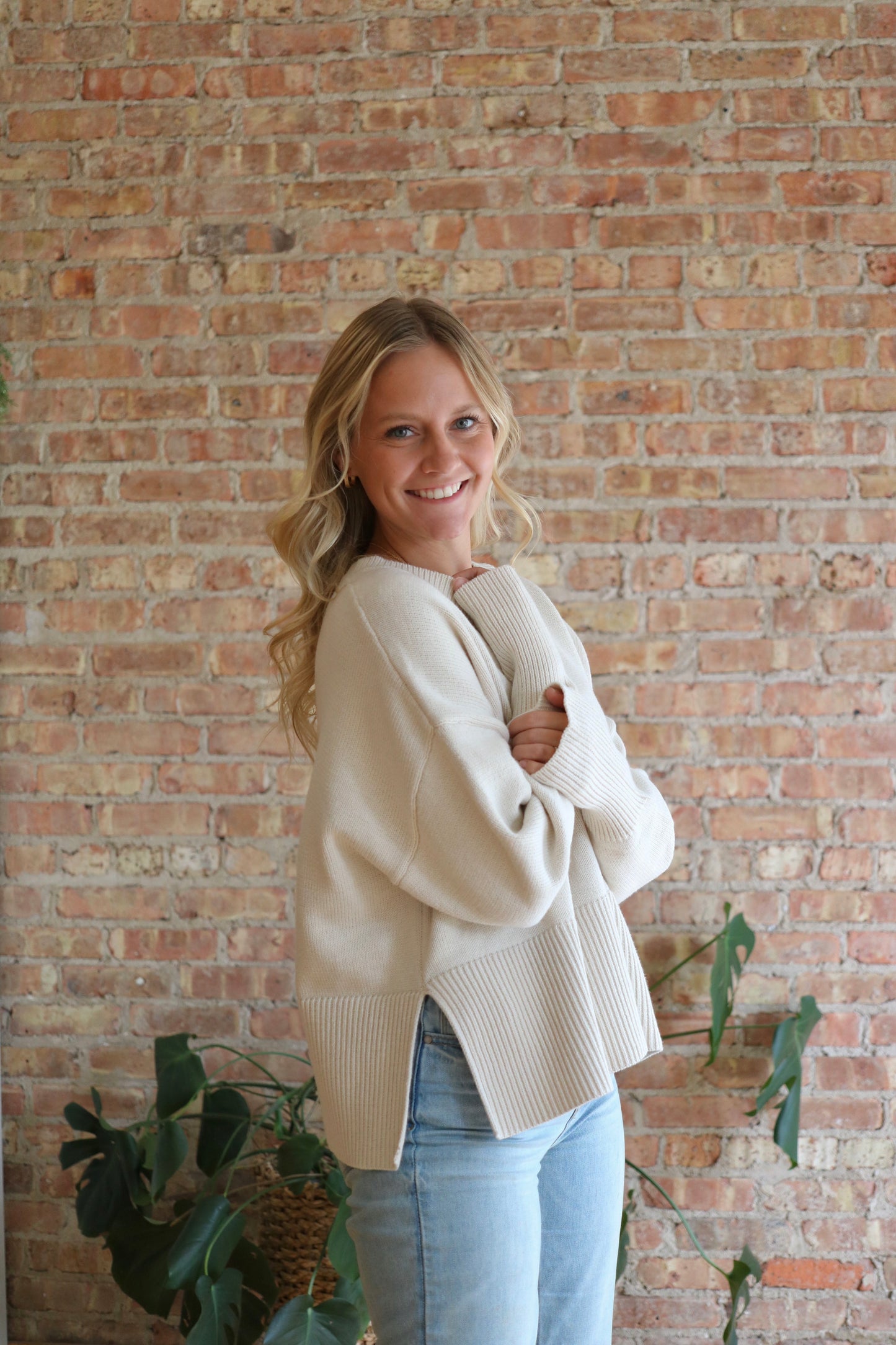 Toasted Sweater: Ivory