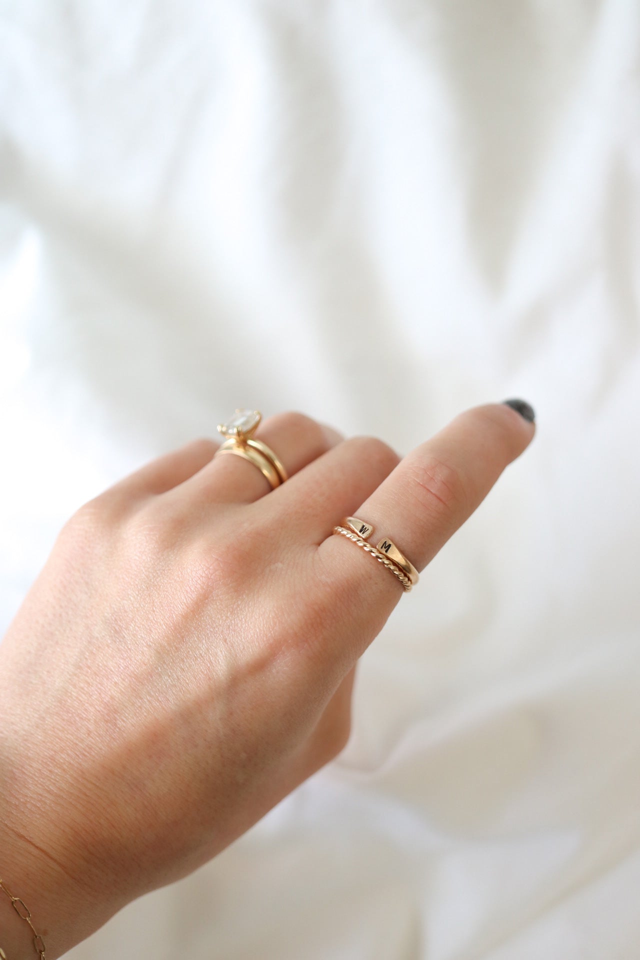 Initial Cuff Ring