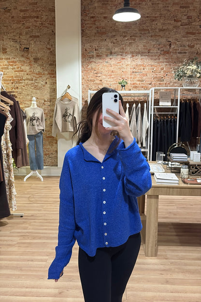 Piper Cardigan: Royal Blue
