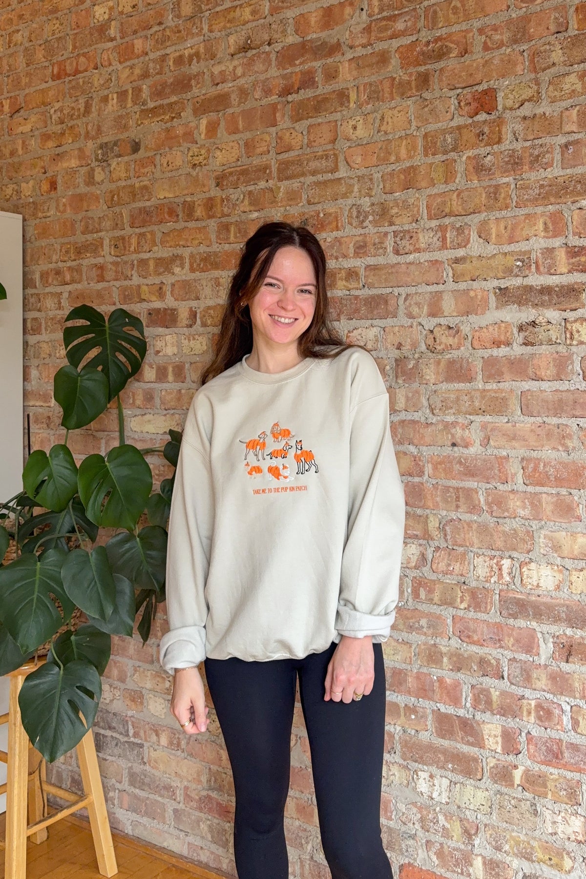 Pup-kin Patch Sweatshirt