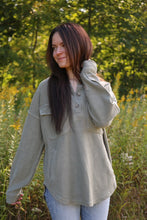 Load image into Gallery viewer, Ingrid Pullover: Dusty Sage
