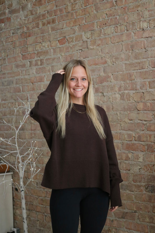 Toasted Sweater: Brown