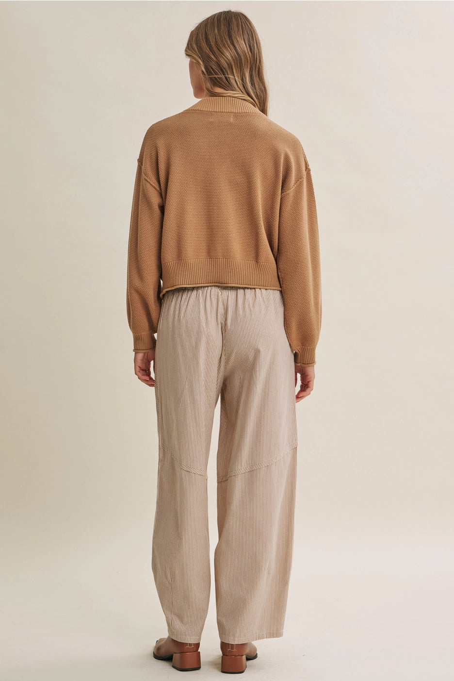Early Mornings Cardigan: Camel