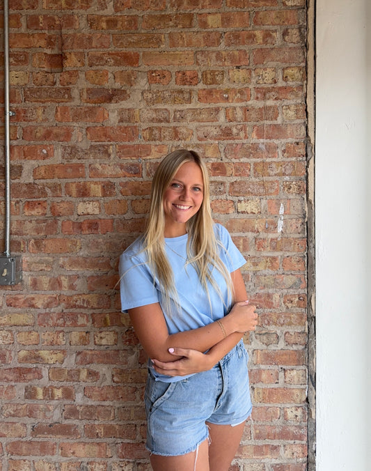 Asher Tee- Blue