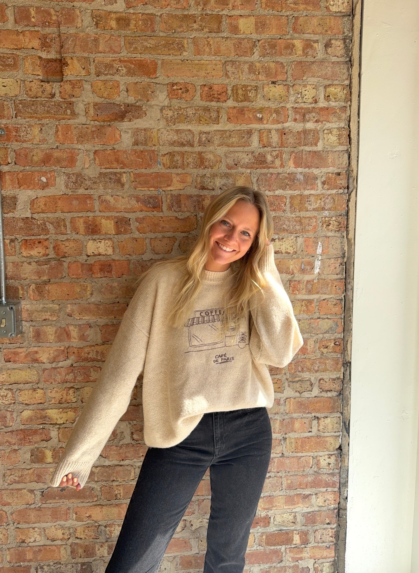 Coffee Shop Sweater