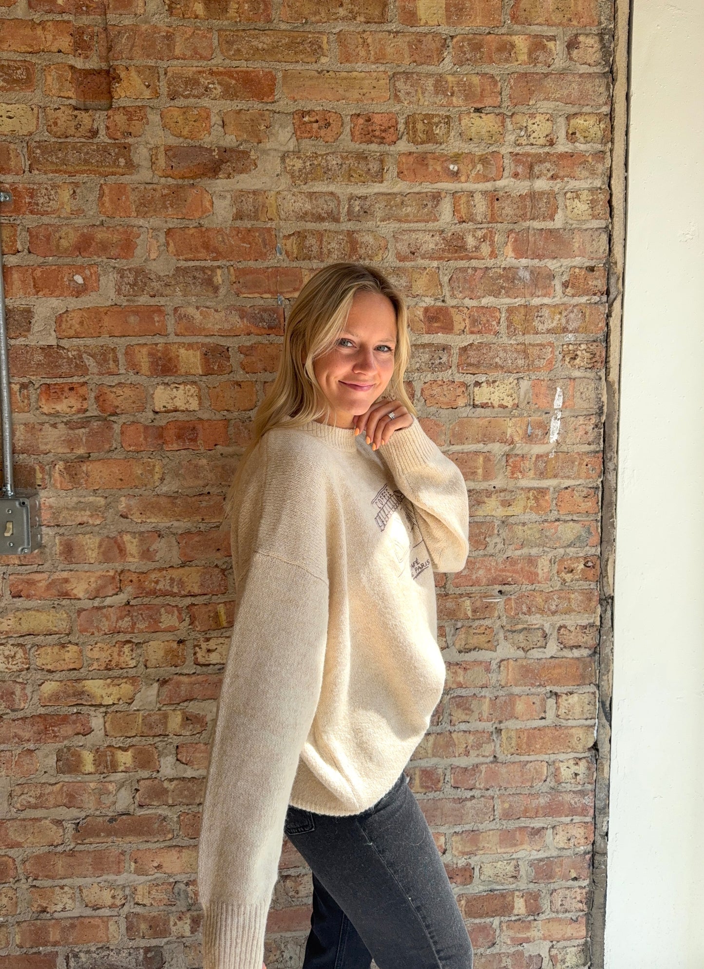 Coffee Shop Sweater