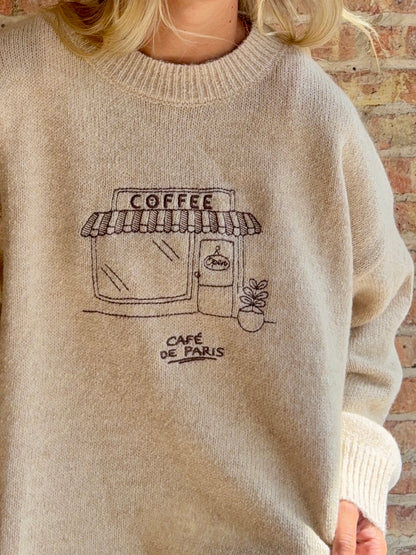 Coffee Shop Sweater