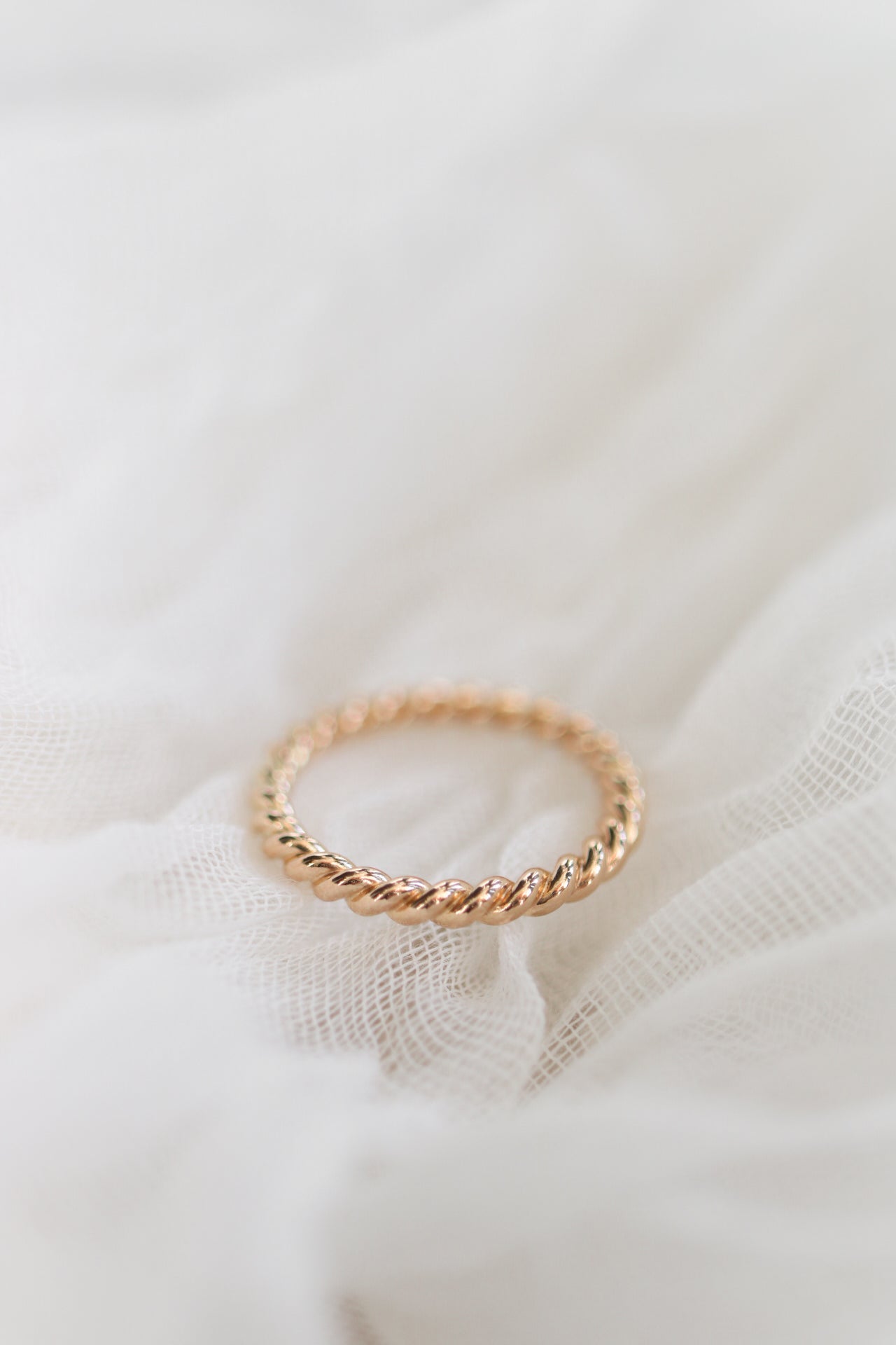 Thick Twisted Ring