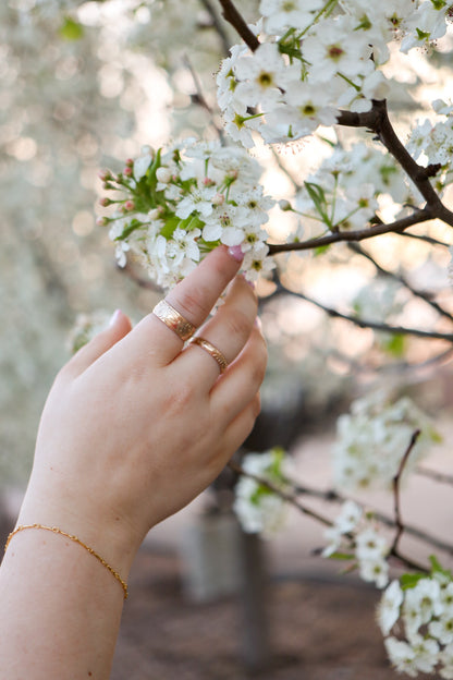 Chunky Floral Ring