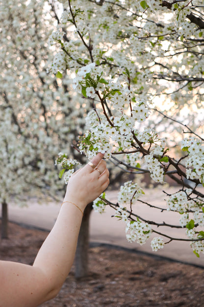 Chunky Floral Ring