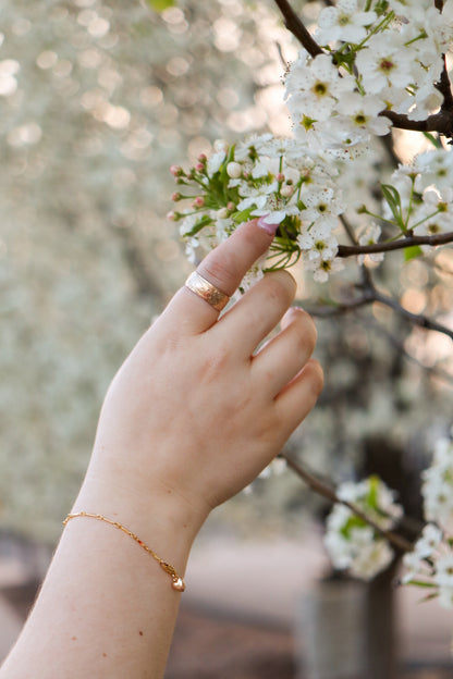 Chunky Floral Ring