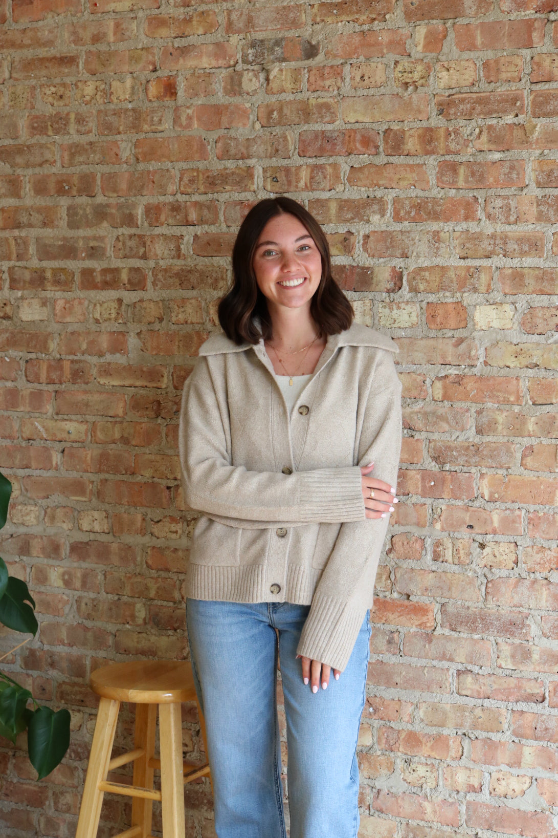 Delphine Cardigan: Moonstruck