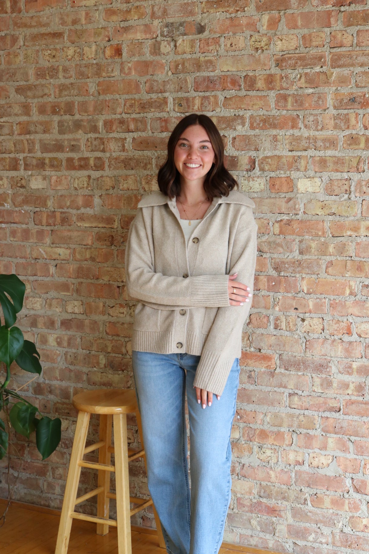 Delphine Cardigan: Moonstruck