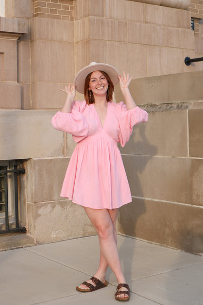 Madison Dress - Soft Pink