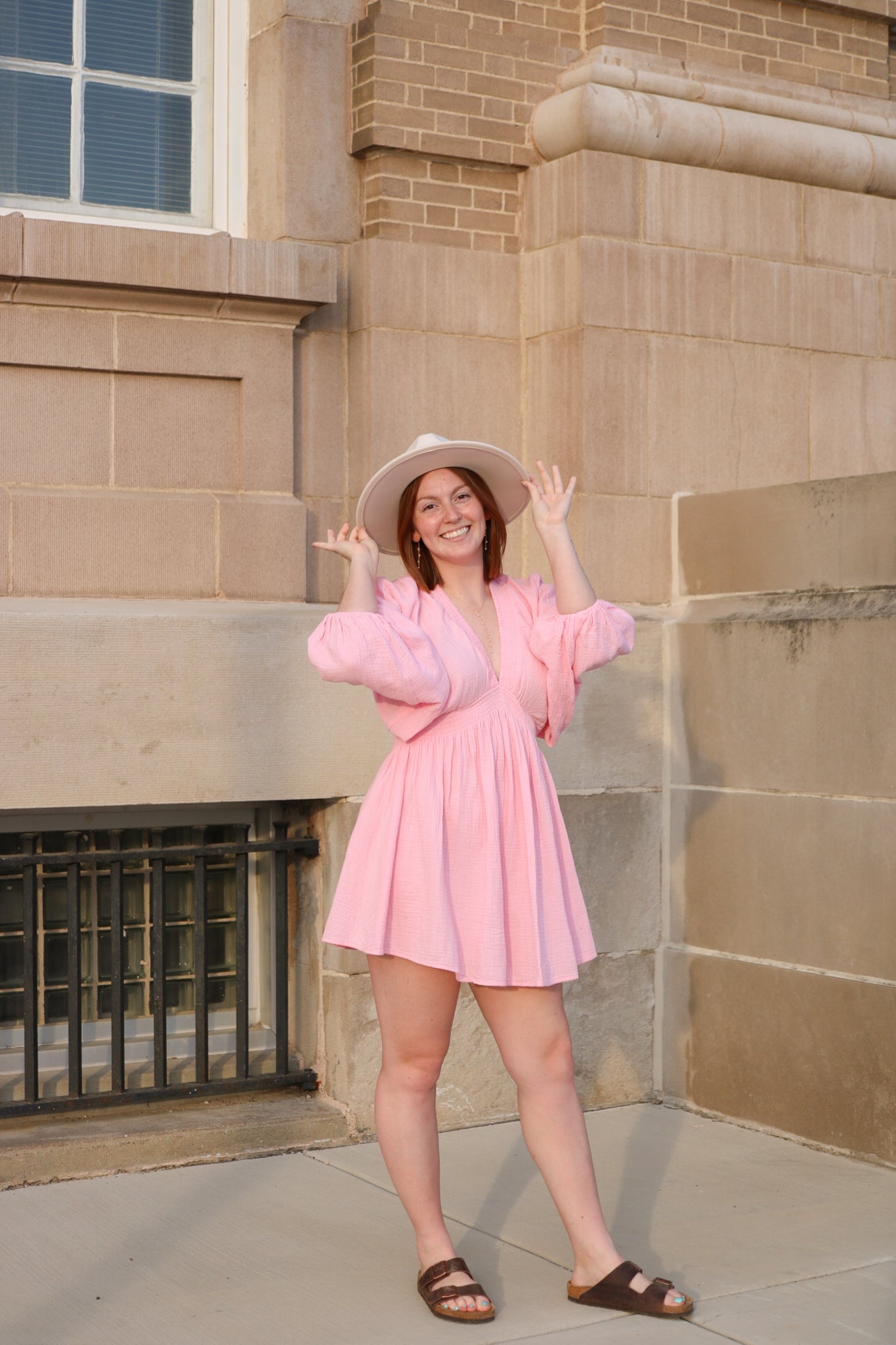 Madison Dress - Soft Pink