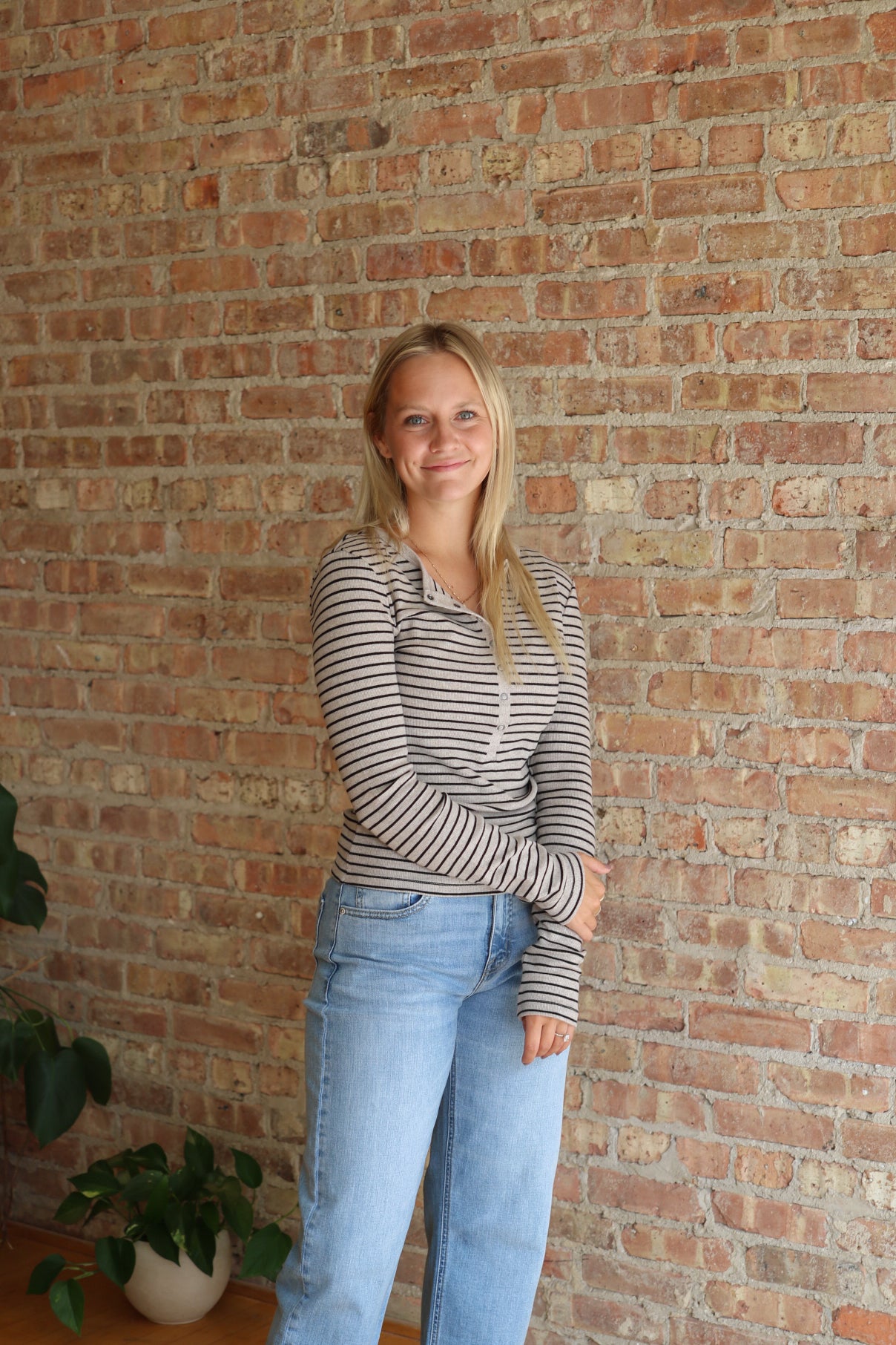 Stella Stripe Henley