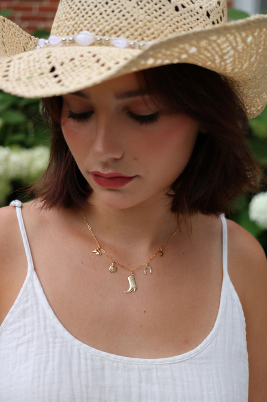 Midwest Cowgirl Charm Necklace