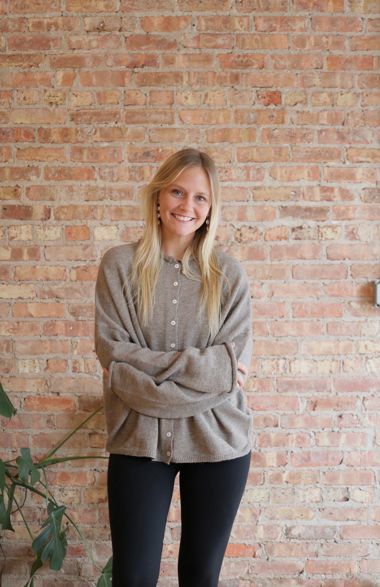 Piper Cardigan: Mocha